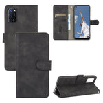 Tinta unita Skin Feel Fibbia magnetica Flip orizzontale Custodia in pelle PU con struttura in vitello con supporto e slot per schede e portafoglio, For OPPO A52 / A72 / A92, For OPPO A91 / F15 / Reno3(Southeast Asia Version), For OPPO A92s, For OPPO Ace2
