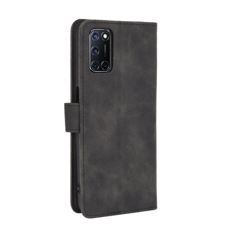 Tinta unita Skin Feel Fibbia magnetica Flip orizzontale Custodia in pelle PU con struttura in vitello con supporto e slot per schede e portafoglio, For OPPO A52 / A72 / A92, For OPPO A91 / F15 / Reno3(Southeast Asia Version), For OPPO A92s, For OPPO Ace2