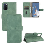 Tinta unita Skin Feel Fibbia magnetica Flip orizzontale Custodia in pelle PU con struttura in vitello con supporto e slot per schede e portafoglio, For OPPO A52 / A72 / A92, For OPPO A91 / F15 / Reno3(Southeast Asia Version), For OPPO A92s, For OPPO Ace2