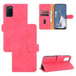 Tinta unita Skin Feel Fibbia magnetica Flip orizzontale Custodia in pelle PU con struttura in vitello con supporto e slot per schede e portafoglio, For OPPO A52 / A72 / A92, For OPPO A91 / F15 / Reno3(Southeast Asia Version), For OPPO A92s, For OPPO Ace2