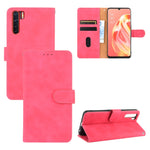 Tinta unita Skin Feel Fibbia magnetica Flip orizzontale Custodia in pelle PU con struttura in vitello con supporto e slot per schede e portafoglio, For OPPO A52 / A72 / A92, For OPPO A91 / F15 / Reno3(Southeast Asia Version), For OPPO A92s, For OPPO Ace2