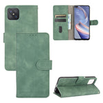 Tinta unita Skin Feel Fibbia magnetica Flip orizzontale Custodia in pelle PU con struttura in vitello con supporto e slot per schede e portafoglio, For OPPO A52 / A72 / A92, For OPPO A91 / F15 / Reno3(Southeast Asia Version), For OPPO A92s, For OPPO Ace2