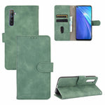 Tinta unita Skin Feel Fibbia magnetica Flip orizzontale Custodia in pelle PU con struttura in vitello con supporto e slot per schede e portafoglio, For OPPO Realme 6 Pro, For OPPO Realme 6, For OPPO Realme C11, For OPPO Realme C15