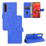 Tinta unita Skin Feel Fibbia magnetica Flip orizzontale Custodia in pelle PU con struttura in vitello con supporto e slot per schede e portafoglio, For OPPO Realme X50 Pro / X50 Pro 5G, For OPPO Realme X50 / X50 5G, For OPPO Realme XT / X2 / K5        ...
