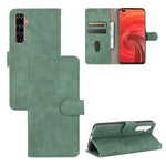 Tinta unita Skin Feel Fibbia magnetica Flip orizzontale Custodia in pelle PU con struttura in vitello con supporto e slot per schede e portafoglio, For OPPO Realme X50 Pro / X50 Pro 5G, For OPPO Realme X50 / X50 5G, For OPPO Realme XT / X2 / K5        ...