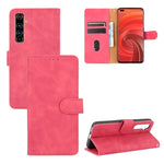 Tinta unita Skin Feel Fibbia magnetica Flip orizzontale Custodia in pelle PU con struttura in vitello con supporto e slot per schede e portafoglio, For OPPO Realme X50 Pro / X50 Pro 5G, For OPPO Realme X50 / X50 5G, For OPPO Realme XT / X2 / K5        ...