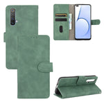 Tinta unita Skin Feel Fibbia magnetica Flip orizzontale Custodia in pelle PU con struttura in vitello con supporto e slot per schede e portafoglio, For OPPO Realme X50 Pro / X50 Pro 5G, For OPPO Realme X50 / X50 5G, For OPPO Realme XT / X2 / K5        ...