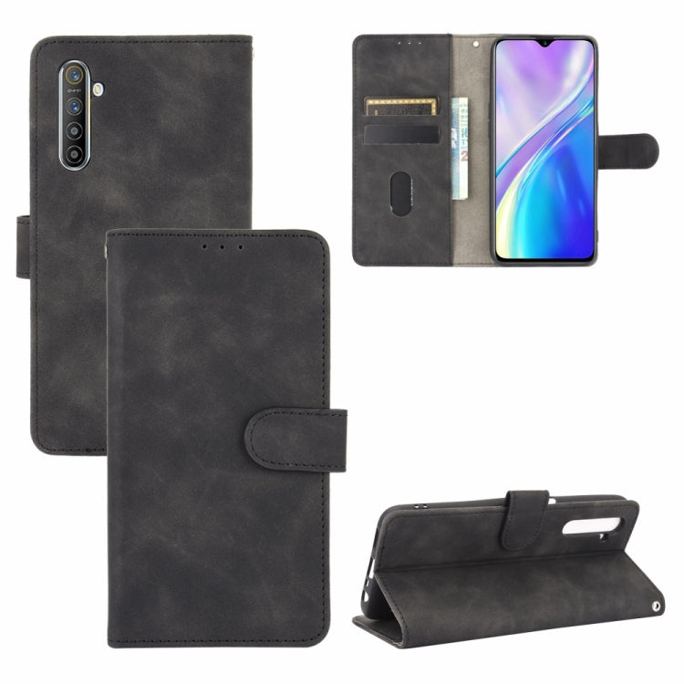 Tinta unita Skin Feel Fibbia magnetica Flip orizzontale Custodia in pelle PU con struttura in vitello con supporto e slot per schede e portafoglio, For OPPO Realme X50 Pro / X50 Pro 5G, For OPPO Realme X50 / X50 5G, For OPPO Realme XT / X2 / K5        ...