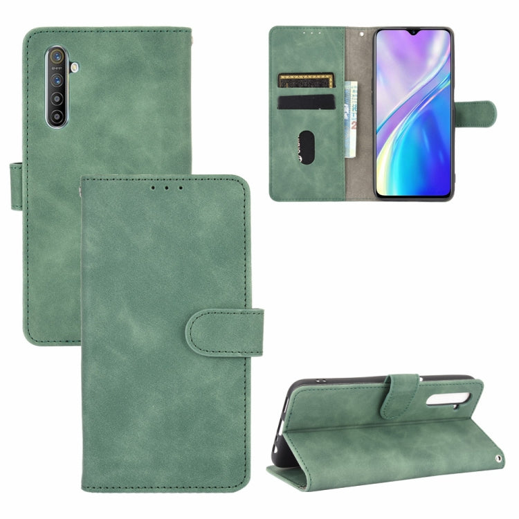 Tinta unita Skin Feel Fibbia magnetica Flip orizzontale Custodia in pelle PU con struttura in vitello con supporto e slot per schede e portafoglio, For OPPO Realme X50 Pro / X50 Pro 5G, For OPPO Realme X50 / X50 5G, For OPPO Realme XT / X2 / K5        ...