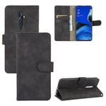 Tinta unita Skin Feel Fibbia magnetica Flip orizzontale Custodia in pelle PU con struttura in vitello con supporto e slot per schede e portafoglio, For OPPO Realme X50 Pro / X50 Pro 5G, For OPPO Realme X50 / X50 5G, For OPPO Realme XT / X2 / K5        ...