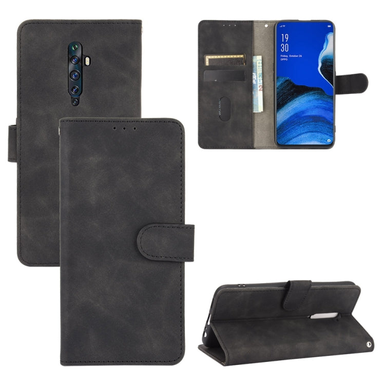Tinta unita Skin Feel Fibbia magnetica Flip orizzontale Custodia in pelle PU con struttura in vitello con supporto e slot per schede e portafoglio, For OPPO Realme X50 Pro / X50 Pro 5G, For OPPO Realme X50 / X50 5G, For OPPO Realme XT / X2 / K5        ...