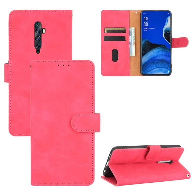 Tinta unita Skin Feel Fibbia magnetica Flip orizzontale Custodia in pelle PU con struttura in vitello con supporto e slot per schede e portafoglio, For OPPO Realme X50 Pro / X50 Pro 5G, For OPPO Realme X50 / X50 5G, For OPPO Realme XT / X2 / K5        ...