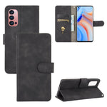 Tinta unita Skin Feel Fibbia magnetica Flip orizzontale Custodia in pelle PU con struttura in vitello con supporto e slot per schede e portafoglio, For OPPO Reno4 Pro 5G, For OPPO Reno A, For OPPO Reno Ace / Realme X2 Pro, For OPPO Reno3 5G / Find X2 Lite