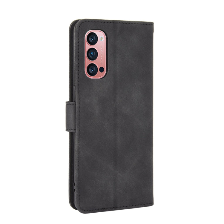 Tinta unita Skin Feel Fibbia magnetica Flip orizzontale Custodia in pelle PU con struttura in vitello con supporto e slot per schede e portafoglio, For OPPO Reno4 Pro 5G, For OPPO Reno A, For OPPO Reno Ace / Realme X2 Pro, For OPPO Reno3 5G / Find X2 Lite