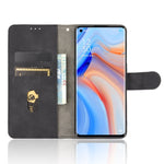 Tinta unita Skin Feel Fibbia magnetica Flip orizzontale Custodia in pelle PU con struttura in vitello con supporto e slot per schede e portafoglio, For OPPO Reno4 Pro 5G, For OPPO Reno A, For OPPO Reno Ace / Realme X2 Pro, For OPPO Reno3 5G / Find X2 Lite