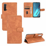 Tinta unita Skin Feel Fibbia magnetica Flip orizzontale Custodia in pelle PU con struttura in vitello con supporto e slot per schede e portafoglio, For OPPO Reno4 Pro 5G, For OPPO Reno A, For OPPO Reno Ace / Realme X2 Pro, For OPPO Reno3 5G / Find X2 Lite