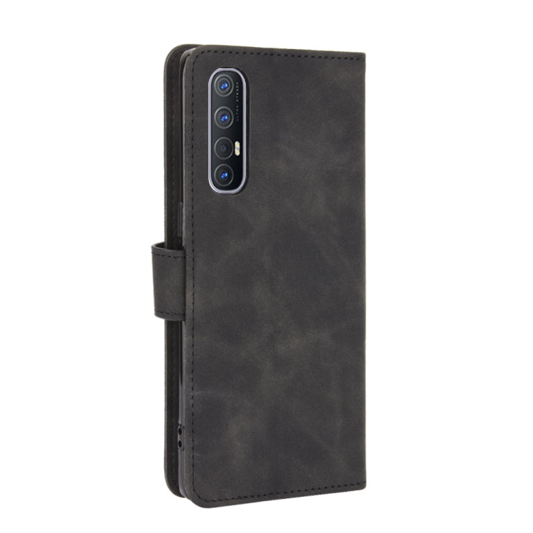 Tinta unita Skin Feel Fibbia magnetica Flip orizzontale Custodia in pelle PU con struttura in vitello con supporto e slot per schede e portafoglio, For OPPO Reno3 5G (Japanese Version), For OPPO Reno3 Pro 5G, For OPPO Reno3 A(Japanese Version)         ...