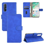 Tinta unita Skin Feel Fibbia magnetica Flip orizzontale Custodia in pelle PU con struttura in vitello con supporto e slot per schede e portafoglio, For OPPO Reno3 5G (Japanese Version), For OPPO Reno3 Pro 5G, For OPPO Reno3 A(Japanese Version)         ...