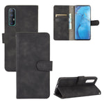 Tinta unita Skin Feel Fibbia magnetica Flip orizzontale Custodia in pelle PU con struttura in vitello con supporto e slot per schede e portafoglio, For OPPO Reno3 5G (Japanese Version), For OPPO Reno3 Pro 5G, For OPPO Reno3 A(Japanese Version)         ...