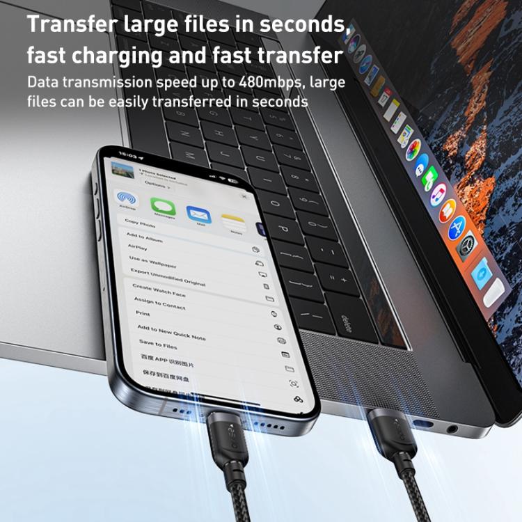 Cavo ricarica rapida USB a Type-C 3A Yesido