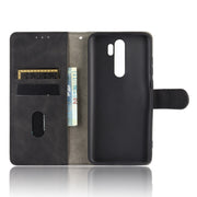 Tinta unita Skin Feel Fibbia magnetica Flip orizzontale Custodia in pelle PU con struttura in vitello con supporto e slot per schede e portafoglio, For Xiaomi Redmi Note 8 Pro, For Xiaomi Redmi Note 8, For Xiaomi Redmi Note 9, For Xiaomi Redmi Note 9S