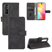 Tinta unita Skin Feel Fibbia magnetica Flip orizzontale Custodia in pelle PU con struttura in vitello con supporto e slot per schede e portafoglio, For Xiaomi Mi Note 10 Lite, For Xiaomi Redmi 9