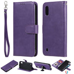 Custodia portafoglio in pelle PU per Samsung Galaxy A01