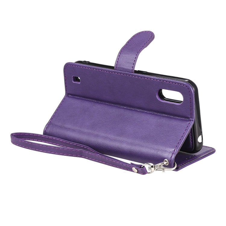 Custodia portafoglio in pelle PU per Samsung Galaxy A01