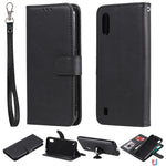 Custodia portafoglio in pelle PU per Samsung Galaxy A01