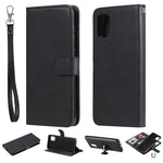 Custodia portafoglio in pelle PU per Samsung Galaxy A01