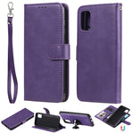 Custodia portafoglio in pelle PU per Samsung Galaxy A01