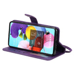 Custodia in pelle PU staccabile 2 in 1 tinta unita con slot per schede e supporto magnetico e cornice per foto, portafoglio e cinturino, For Samsung Galaxy A51 5G, For Samsung Galaxy A71 5G, For Samsung Galaxy A81 / Note 10 Lite                        ...