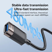 Cavo di prolunga USB2.0 ad alta velocità Yesido GS26 480Mbps, lunghezza: 1,5 m, GS26