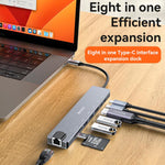 Yesido HB27 Hub 8 in 1 Type-C 3.1 con HDMI e RJ45