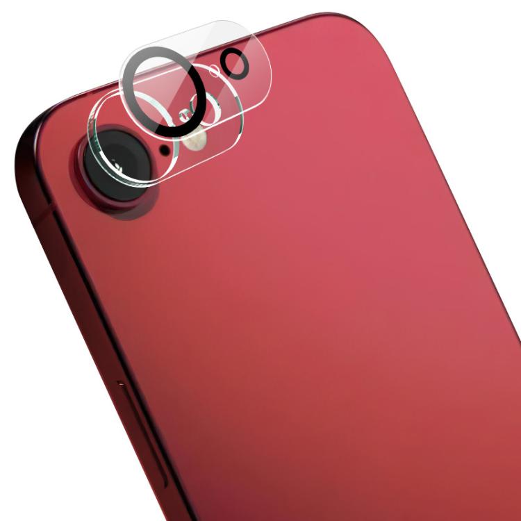 Pellicola per obiettivo in vetro per telecamera posteriore integrata ad alta definizione IMAK, design Black Eye, For iPhone 16e / 17e, For iPhone 17 Pro Max, For iPhone 17 Pro, For iPhone 17, For iPhone Air