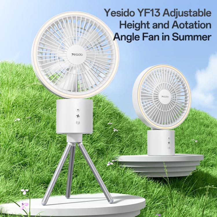 Yesido YF13 10W Tipo-C Ventilatore LED Multifunzionale con Treppiede
