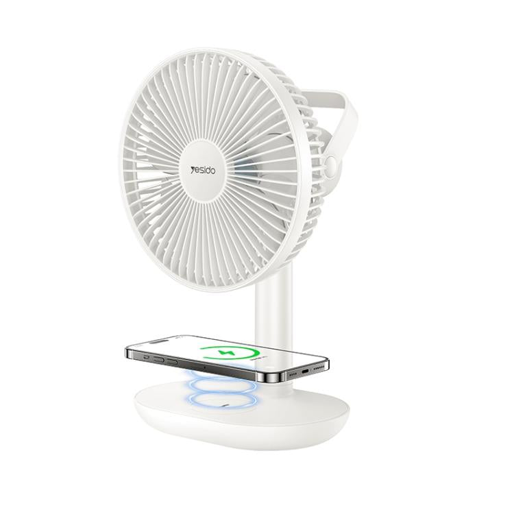 Ventilatore da tavolo Yesido YF16 Brushless con caricabatterie wireless