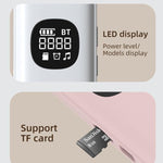 BLD07 Altoparlante Bluetooth 5.4 a conduzione ossea per dormire