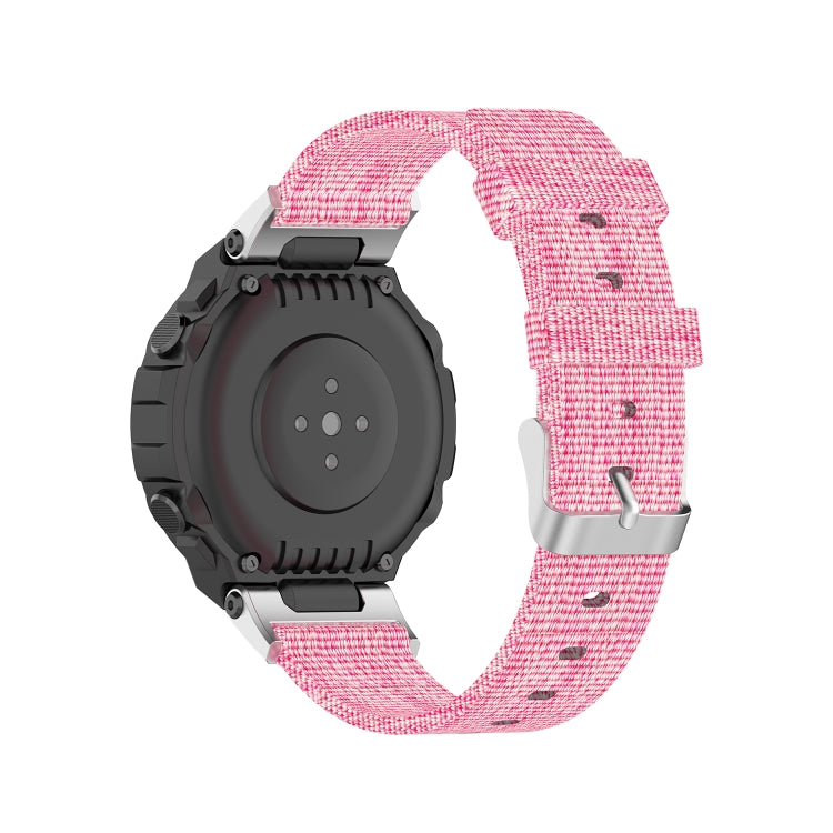 Cinturino di ricambio in tela di nylon con taglierino, For Huami Amazfit Ares A1908, For Huami Amazfit T-Rex  A1918