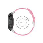 Cinturino di ricambio in tela di nylon con taglierino, For Huami Amazfit Ares A1908, For Huami Amazfit T-Rex  A1918