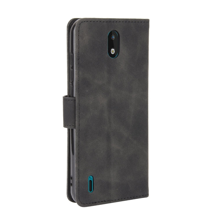 Tinta unita Skin Feel Fibbia magnetica Flip orizzontale Custodia in pelle PU con struttura in vitello con supporto e slot per schede e portafoglio, For Nokia 1.3, For Nokia 2.3, For Nokia 5.3, For Nokia 7.2 & 6.2, For Nokia C1