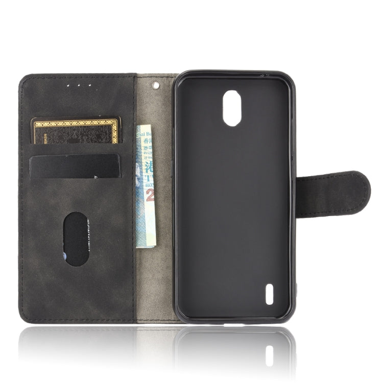 Tinta unita Skin Feel Fibbia magnetica Flip orizzontale Custodia in pelle PU con struttura in vitello con supporto e slot per schede e portafoglio, For Nokia 1.3, For Nokia 2.3, For Nokia 5.3, For Nokia 7.2 & 6.2, For Nokia C1