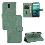 Tinta unita Skin Feel Fibbia magnetica Flip orizzontale Custodia in pelle PU con struttura in vitello con supporto e slot per schede e portafoglio, For Nokia 1.3, For Nokia 2.3, For Nokia 5.3, For Nokia 7.2 & 6.2, For Nokia C1