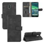Tinta unita Skin Feel Fibbia magnetica Flip orizzontale Custodia in pelle PU con struttura in vitello con supporto e slot per schede e portafoglio, For Nokia 1.3, For Nokia 2.3, For Nokia 5.3, For Nokia 7.2 & 6.2, For Nokia C1
