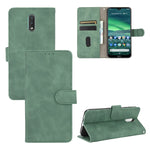 Tinta unita Skin Feel Fibbia magnetica Flip orizzontale Custodia in pelle PU con struttura in vitello con supporto e slot per schede e portafoglio, For Nokia 1.3, For Nokia 2.3, For Nokia 5.3, For Nokia 7.2 & 6.2, For Nokia C1