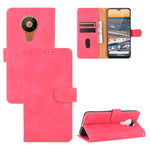 Tinta unita Skin Feel Fibbia magnetica Flip orizzontale Custodia in pelle PU con struttura in vitello con supporto e slot per schede e portafoglio, For Nokia 1.3, For Nokia 2.3, For Nokia 5.3, For Nokia 7.2 & 6.2, For Nokia C1