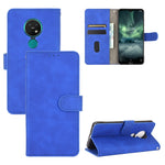 Tinta unita Skin Feel Fibbia magnetica Flip orizzontale Custodia in pelle PU con struttura in vitello con supporto e slot per schede e portafoglio, For Nokia 1.3, For Nokia 2.3, For Nokia 5.3, For Nokia 7.2 & 6.2, For Nokia C1