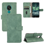 Tinta unita Skin Feel Fibbia magnetica Flip orizzontale Custodia in pelle PU con struttura in vitello con supporto e slot per schede e portafoglio, For Nokia 1.3, For Nokia 2.3, For Nokia 5.3, For Nokia 7.2 & 6.2, For Nokia C1