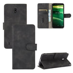 Tinta unita Skin Feel Fibbia magnetica Flip orizzontale Custodia in pelle PU con struttura in vitello con supporto e slot per schede e portafoglio, For Nokia 1.3, For Nokia 2.3, For Nokia 5.3, For Nokia 7.2 & 6.2, For Nokia C1