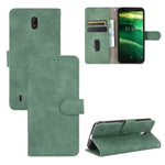 Tinta unita Skin Feel Fibbia magnetica Flip orizzontale Custodia in pelle PU con struttura in vitello con supporto e slot per schede e portafoglio, For Nokia 1.3, For Nokia 2.3, For Nokia 5.3, For Nokia 7.2 & 6.2, For Nokia C1